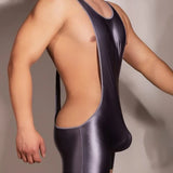 Sleek Racerback Gym Singlet - Bold and Expressive