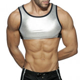 Men's Metallic Chest Harness - Shine Bright, Stand Out