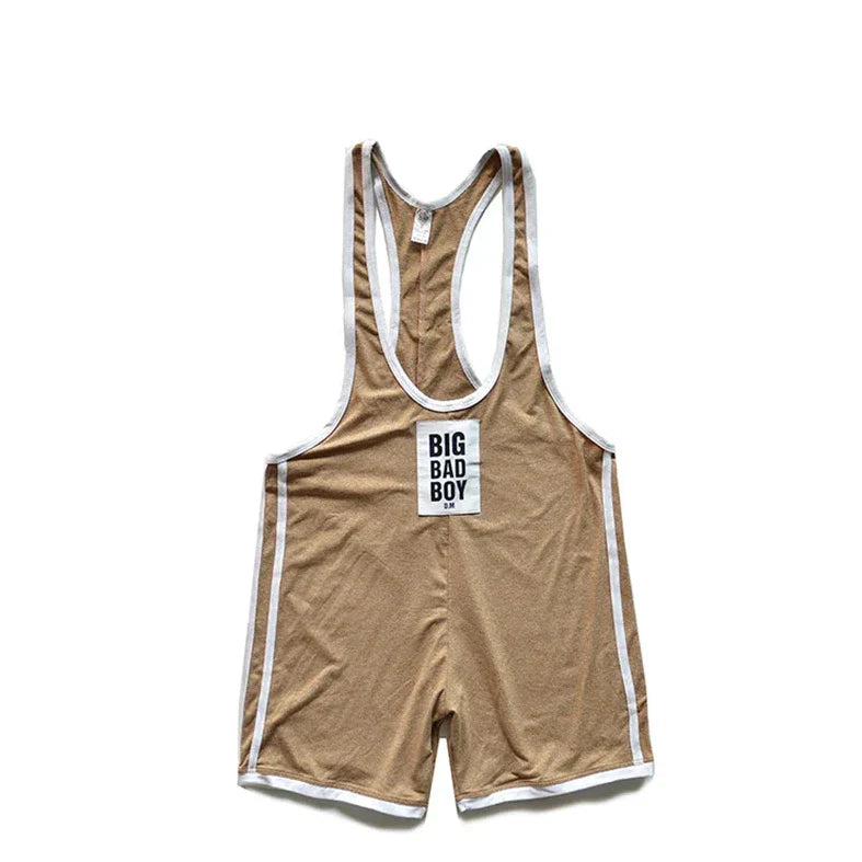 DM Big Bad Boy Wrestling Singlet - Unleash Your Inner Rebel