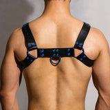 Men's Bulldog Adjustable Chest Harness - Elevate Your Allure