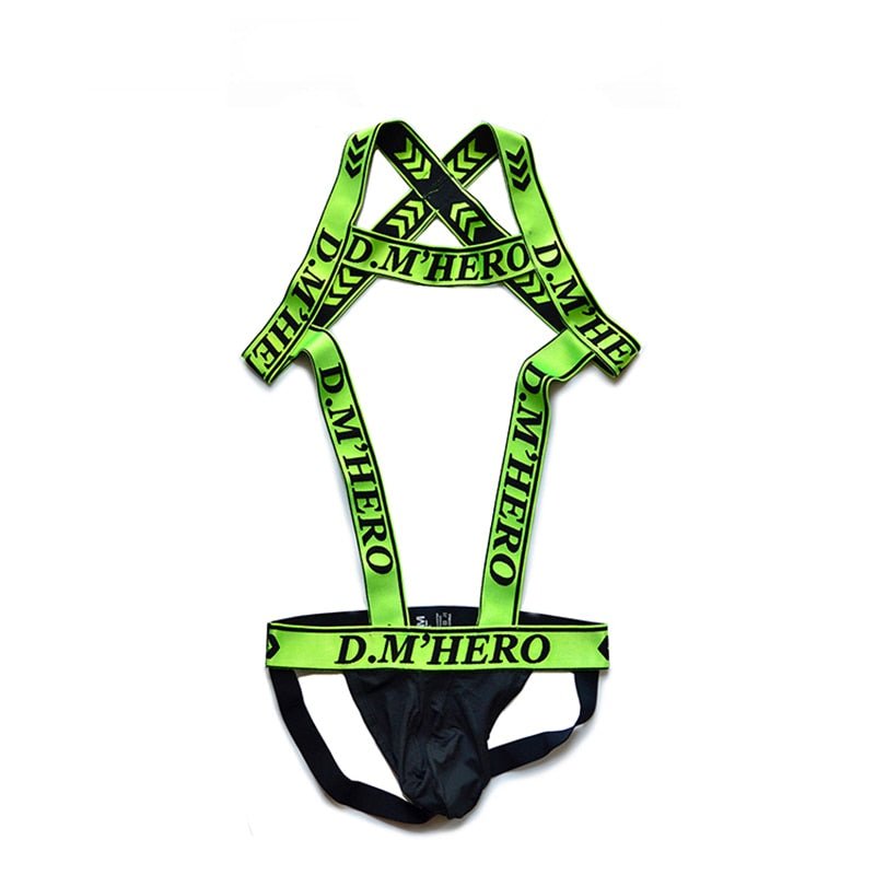 DM Hero Harness Jockstrap – Classic Design with Body-Accentuating Harness