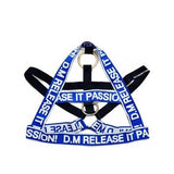 DM Passion Pec Harness with Triple Strap Back and Front O-Ring