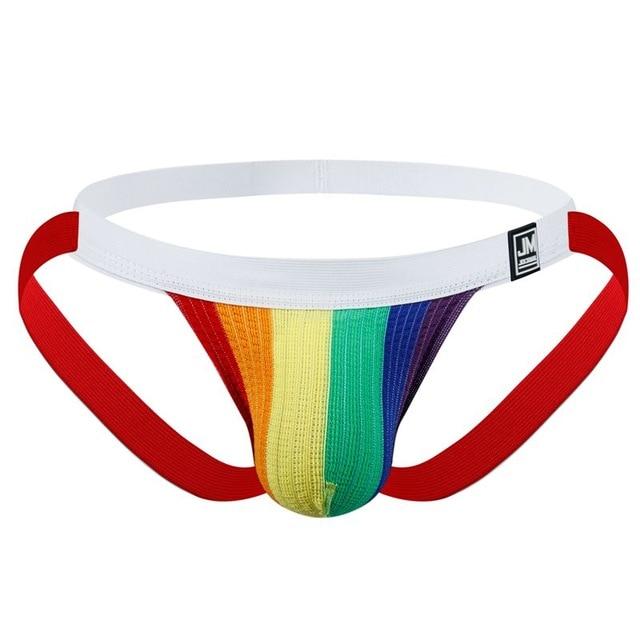 Jockmail Rainbow Jockstrap - Celebrate Your Pride