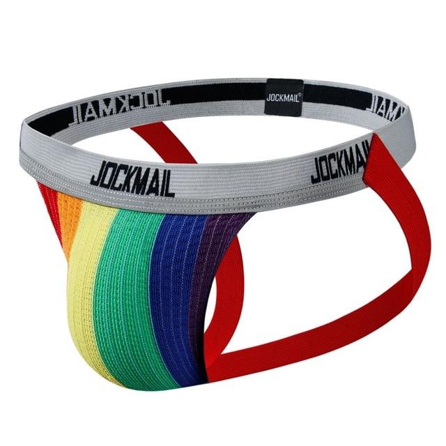 Jockmail Rainbow Jockstrap - Celebrate Your Pride