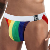 Jockmail Rainbow Jockstrap - Celebrate Your Pride