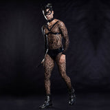 Mesh Cat Gay Costume - Unleash Your Inner Feline