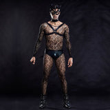Mesh Cat Gay Costume - Unleash Your Inner Feline