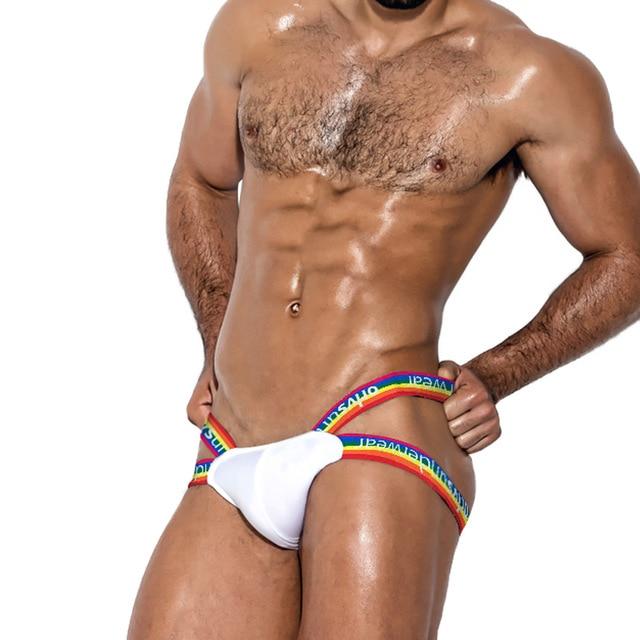 ORLVS Rainbow Jockstrap - Stand Out in Style