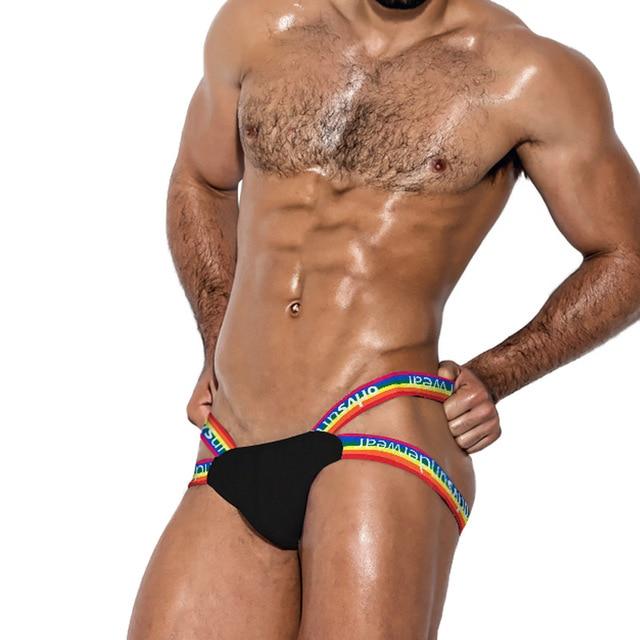 ORLVS Rainbow Jockstrap - Stand Out in Style