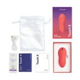 We-Vibe Multi-Tasking Vibrator with 8 Intensity Levels - Touch X - Crave Coral