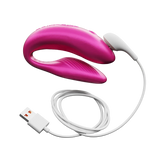 We-Vibe Adjustable Couples Vibrator with App Control - Chorus - Cosmic Pink