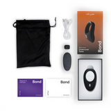 We-Vibe Wearable Vibrating Penis Ring with App Control - Bond - Charcoal Black