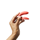 We-Vibe Adjustable Couples Vibrator with App Control - Chorus - Crave Coral