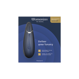Womanizer Clitoral Stimulator - Premium 2 - Blueberry
