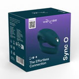 We-Vibe C-Shape Couples Vibrator with Remote Control - Sync O - Green Velvet