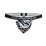 Wild Instinct Men's Thong – Colorful Animal Print for Bold Style