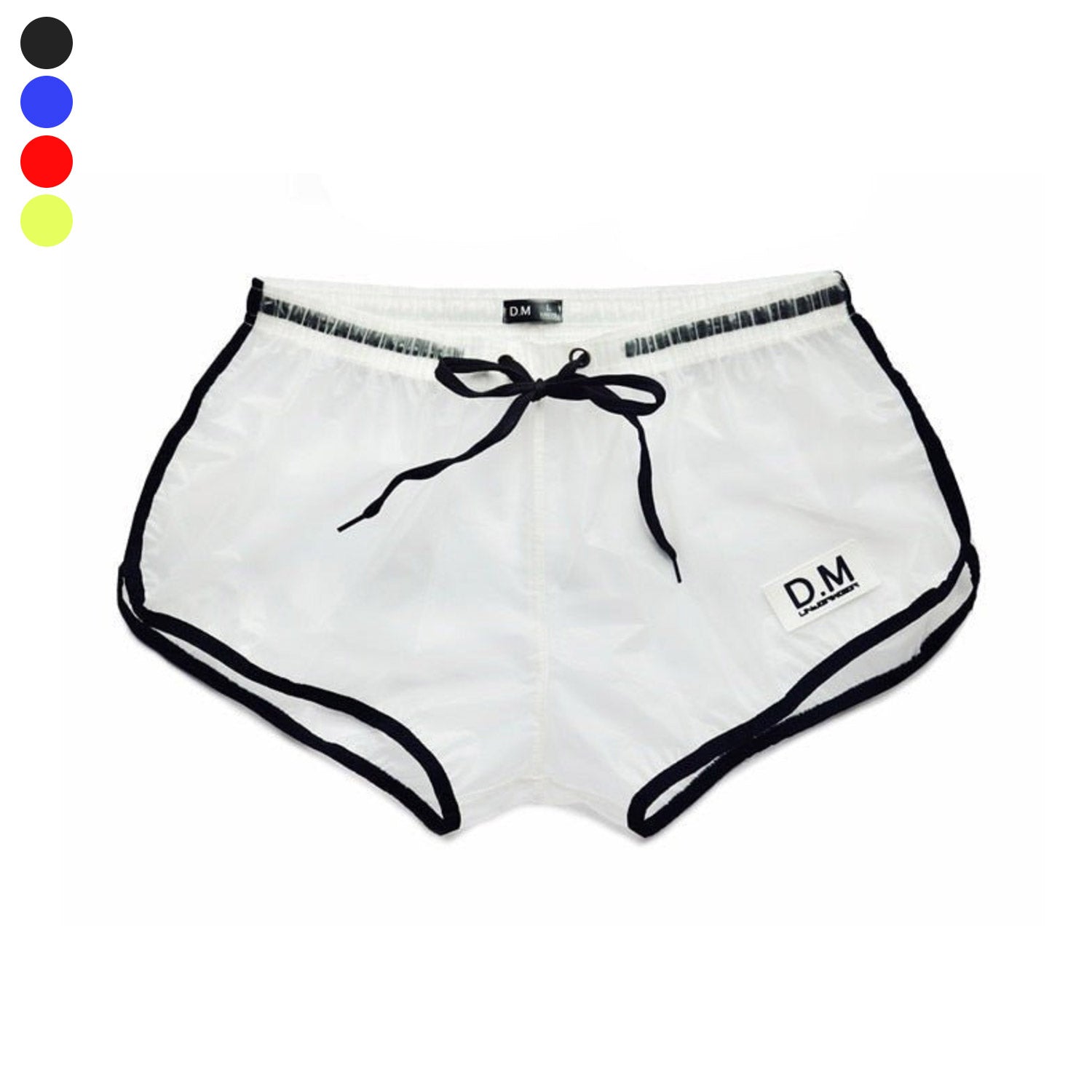 DM Plastic See-through Running Shorts – Bold and Flirty Design