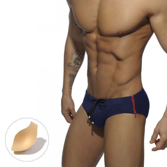 Side Zipper Swim Briefs – Unique Design with Convenient Side Zippers